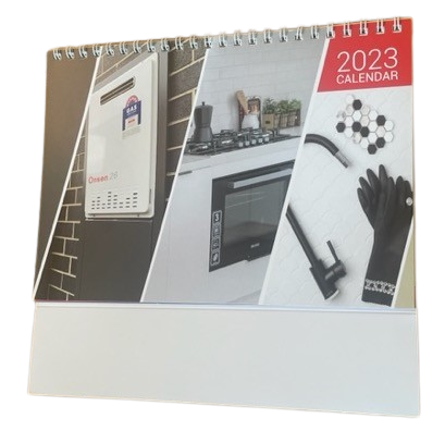 Custom desk calendar printing for business A5 desktop tent